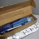 Bona Hardwood Floor Mop, 15" Wide Microfiber Head, 52" Blue Plastic/Steel Handle