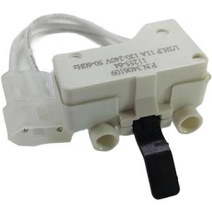 2 x 3406109 Dryer Door Switch compatible with Whirlpool Ken-more Sears May-tag Roper Estate