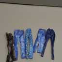 Bencailor 8 Pieces Summer Doll Clothes for 11.5 Inch Doll Accessories Sweaters Denim Pant Regular Outfit Clothing for Girls(Stripe)