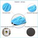 10Pairs Reusable Non Slip Shoe Covers, Premium Soft Washable Thickened Boot Shoe Covers for Household, Office, Laboratoryone size 10 Colors (Multicolored)