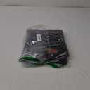 Sidefeel Women's Wide Leg Jeans High Waisted Strechy Raw Hem Zimbaplatinum Denim Pants (6, Black)