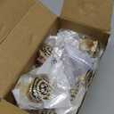 Misdary Soccer Baseball Basketball Championship Rings with Holder Most Valuable Player Trophy Gold Ring Award Gift Team Prize for Football Tournament Winner (16 Pcs)