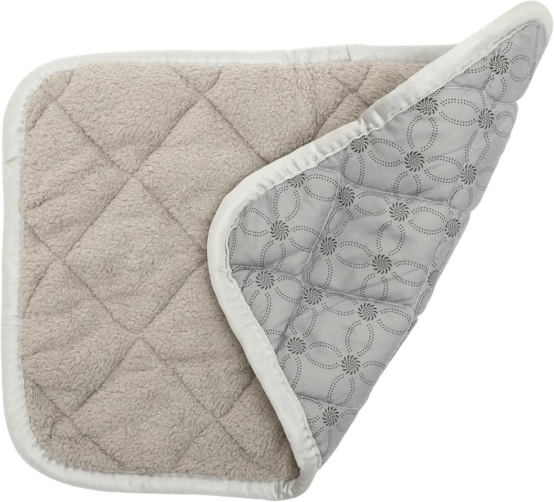 Thickened Insulated Dog Sleeping Pad Non-Slip Washable Pet Mat for Dogs Cats Soft Comfortable Puppy Bed Cushion for Indoor Daily Use Gray
