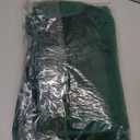 Solid 3pc Bathroom Rug Set Hunter Green - 2 high Pile bathmats, 1 Toilet seat Cover