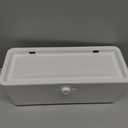 Power Strip Cover Box - Effectively Baby Proofs Power Strip with Patented Dual Lock. Convenient Side Openings for Cords & Cables. Protects Small Hands & Fingers