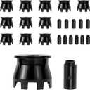 1.5 Inch Pop-Up Sprinkler Riser Extension for Most Pop-Up Sprinklers with a Flat Top, 12 Pack