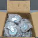 HOLKIE Caster Wheels 3 inch Locking Casters Set of 24, Threaded Stem 3/8" -16 x 1-1/2" (Diameter 3/8", Length 1-1/2") Swivel Heavy Duty Castors Gray