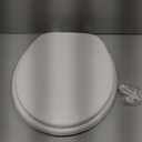 Centoco Toilet Seat Round, Soft Cushioned Vinyl Toilet Seat, HPS20-001, White