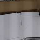 Fainne 7 x 9 Inch Rigid Mailers Kraft Cardboard Envelope Bulk Self Adhesive Flat Shipping Bag for Office Mailing Document Photo Letters Packaging Supplies (White, 200 Pcs)