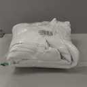 BGment White Blackout Curtains for Living Room - Black Out Curtains 84 Inches Long Thermal Insulated Light Blocking Grommet Drapes for Nursery, 52 Inch Wide Each