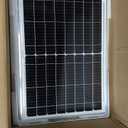 21 Solar Ceiling Fan Light, 30W Solar Powered Portable Gazebo Fan with Remote, Wireless Battery Operated Ceiling Fan Light Outdoor, for Camping RVs Tent Patio Canopy Chicken Coop Outside
