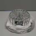 Crystal Ceiling Light, Modern Semi Flush Mount Ceiling Lighting Fixture, 8.89" Round Hallway Lighting Fixtures for Kitchen Entryway Laundry Room, 2-Light, Chrome, XDD007-1-CH