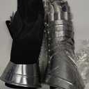 THOR INSTRUMENTS Medieval Knight Halloween Costume Gauntlets Armor Steel Gloves Rustic Vintage Home Decor Gifts