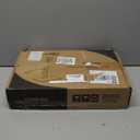 Varhomax Desktop Whiteboard with Storage, Desk Organizer Dry Erase Glass White Board to-do List Memo Notepad for Home Office and School Supplies (Black)