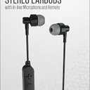 Acoustix Wireless Stereo Earbuds With In Line Microphone and Remote
