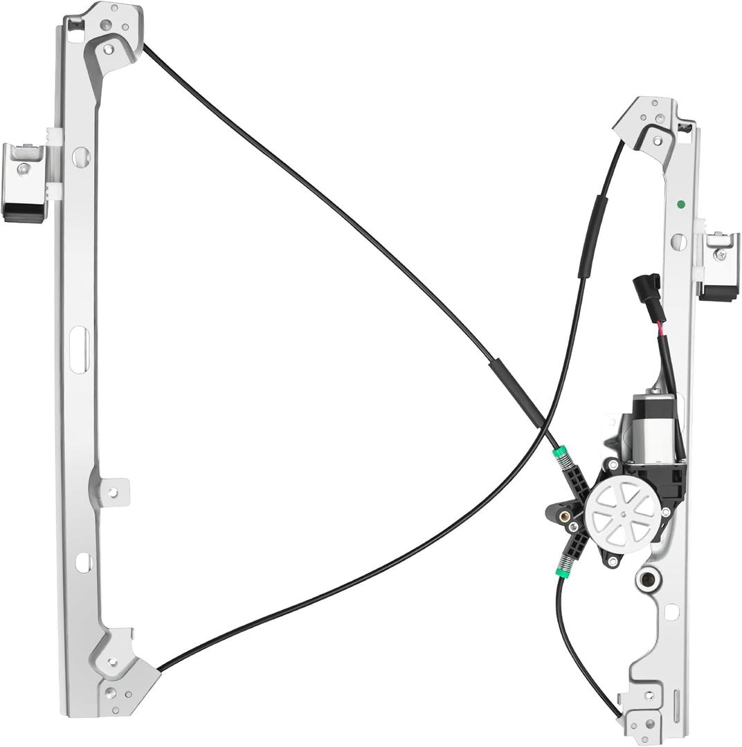 741-645 Power Window Regulator with Motor Assembly Front Passenger Side Compatible with 2000-2006 Chevy Silverado Tahoe Avalanche Suburban GMC Sierra Yukon XL 1500 2500 3500 Cadillac Escalade ESV EXT