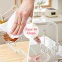 13.8" Acrylic Letter Charcuterie Tray, Charcuterie Letters Fillable Box for food, Reusable Serving Cake Candy Dish Display Tray for Birthday Anniversary Party Decoration (Letter E)