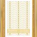 VIOLABBEY 5x7 Gold Picture Frame, Display 4x6 Photo with Mat or 5x7 without Mat, Ornate Vintage 5 x 7 Gold Frame for Wall Decor or Tabletop Display