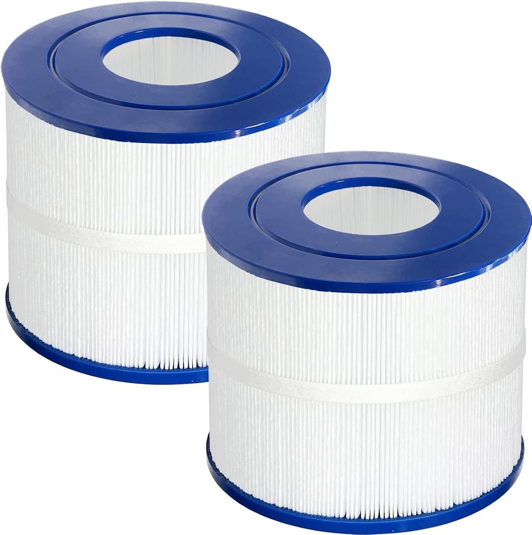 2 Pack PBF40M Spa Hot Tub Filter Replacement Compatible with Pleatco PBF40M, Bull Frog Spas, Wellspring 30 Coreless 10-00282