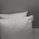 MIULEE 20x20 Throw Pillow Inserts,Set of 2 Decorative Pillow Inserts with Soft Cotton Cover,Fluffy and Cozy Indoor Square Sofa Couch Pillow Inserts White
