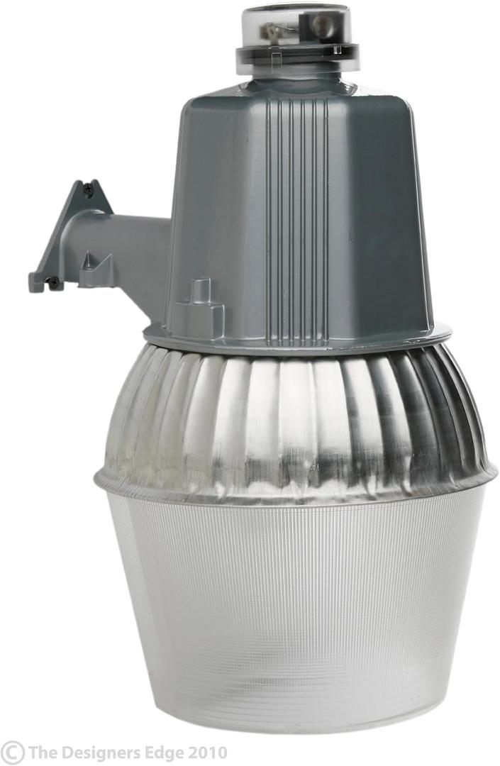 Woods L1730 Cci Modern High Pressure Sodium Security Farm Light; Powder Coated Housing; (1) Ed17 Lamp; 120 V; 75 W; 70-Watt (One Size)