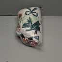 Christmas Bow Throw Blanket Candy Cane Blanket Coquette 60" x 80" Flannel Soft Cute Bow Decor Lightweight Aesthetic Plush Room Decor for Sofa Couch Travel Bed Christmas Decoration