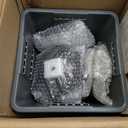 64 Inch Solar Lamp Post Light with Planter, 60 High Lumens Street Light, Solar Post Lights Waterproof for Garden, Pathway, Lawn, Driveway, Front Back Door Outdoor Pole LampWarm