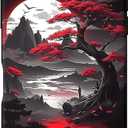 for iPhone 16 Case Anime Compatible with Magsafe, Silicone Black Cute Japanese Anime Design Magnetic Shock Proof Heavy-Duty Protection Phone Case for Men Boys Women Girls