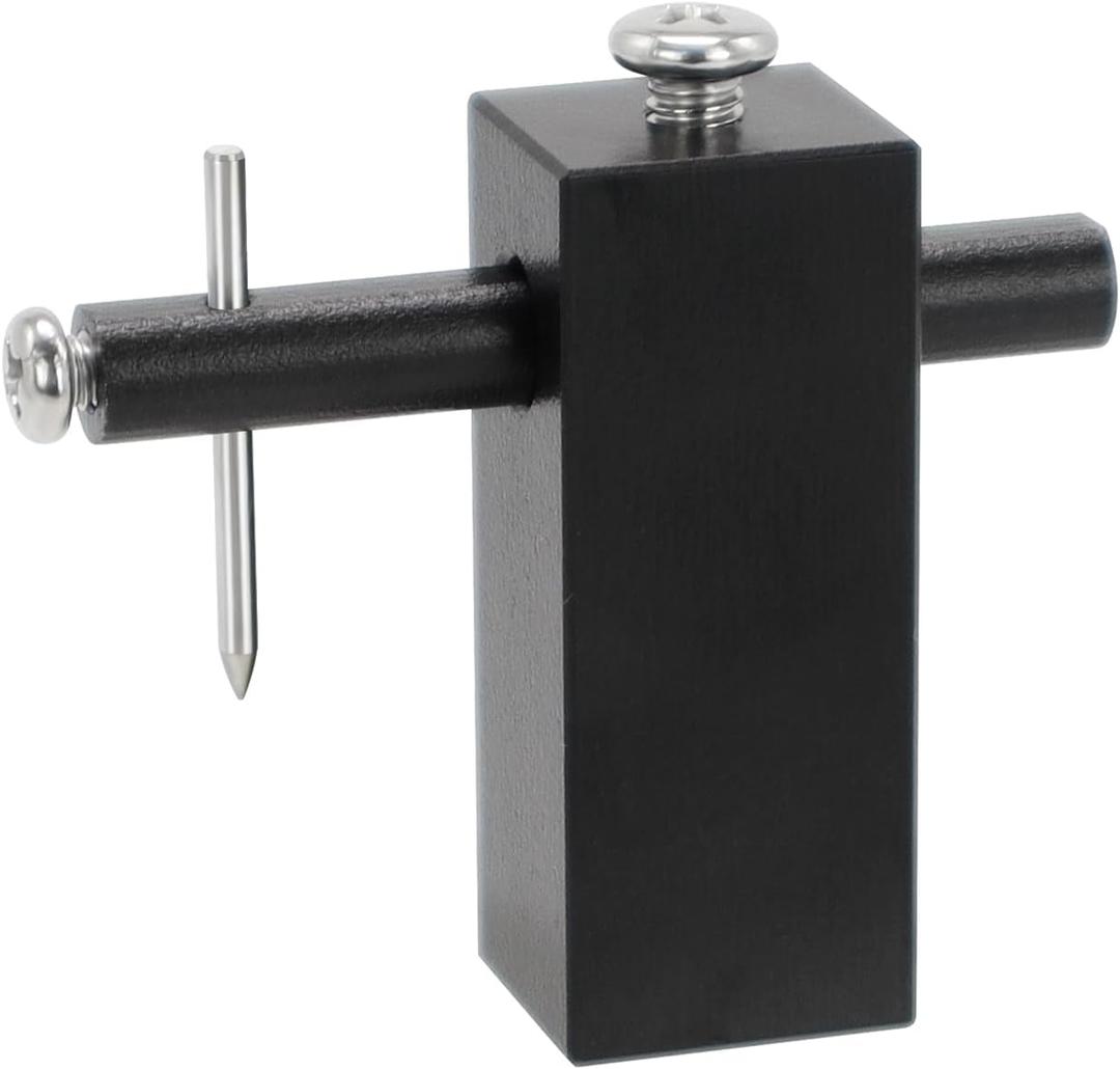 SCOTTCHEN Knife Maker’s Center Scribe, with Adjustable Carbide Tip for Marking Center Lines on Blades, Sharpener Scribe Centerline Scribe for Knifemakers-1 Pack