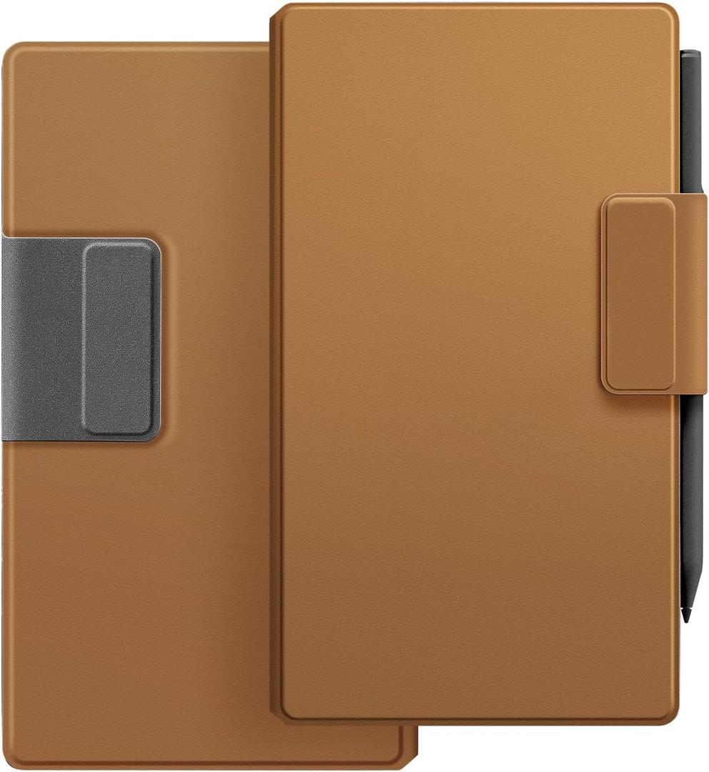 Ayotu Case for Remarkable Paper Pro Move 7.3", 1:1 Fit Smart Cover Book Folio with Auto Wake/Sleep, PU Leather Cover, Microfiber Lining, Strong Magnet(Standard Slim Case A-Leathers Brown)
