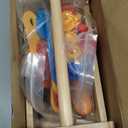 Montessori Kids Tool Set, Wooden Toddler Tool Bench Educational Toys for Ages 2-4, 2 Year Old Boy Gift for Birthday Christmas, STEM Pretend Play Tool Box, Learning Developmental Construction Toys (Small)