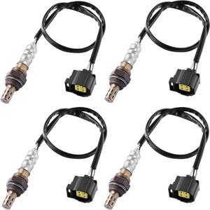 BDFHYK Oxygen Sensor Upstream Downstream O2, Compatible with Dodge, Compatible with Ram, 234-427456028992AA, 56028994AA, 56029049AA, 68078717AB, 7B0906262A, Replacement 4PCS