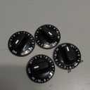 12200035 Range Surface Burner Knob Compatible with Whirlpool Kenmore Jenn Air 4 Pack