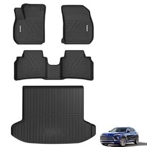 Floor Mats Fit for Buick Envision Cargo Liner 2021 2022 2023 2024 2025 All Weather Floor Mat for Buick Envision Accessories Durable Waterproof Carpet Protection, Black