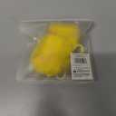 Fluffy Pom Pom Silicone Soft Touch Skin Case Cover For Airpods Pro, Yellow