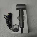 Hair Dryer, 1400W Professional High Speed Hairdryer for Fast Drying, 500 Million Negative Ionic Hair Dryer, 3 Speeds and 5 Temps with HD Display, Low Noise Blow Dryer for Home Salon (Grey)