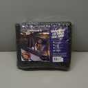 URPOWER Dog Seat Cover, 100% Waterproof Hammock 600D Heavy Duty Scratch Proof Nonslip Durable Soft Pet Back Seat Covers for Cars Trucks and SUVs (Standard - 54" Length, All Black)