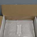 Clear Storage Bins with Lids,4 Tier Plastic Bins with Wheels,Stackable Storage Bin,Closet Organizers Box for Bedroom,Living Room,Toy,23 QT Folding Box with Magnetic door (White)