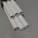 6Pcs 1/2 Inch PVC Pipe 34"(2.83FT) Long Sch40 Industrial Pipes for Home DIY, Greenhouse, Garden, Farm, Workshop, Furniture Grade, White (0.50" x 34"L)
