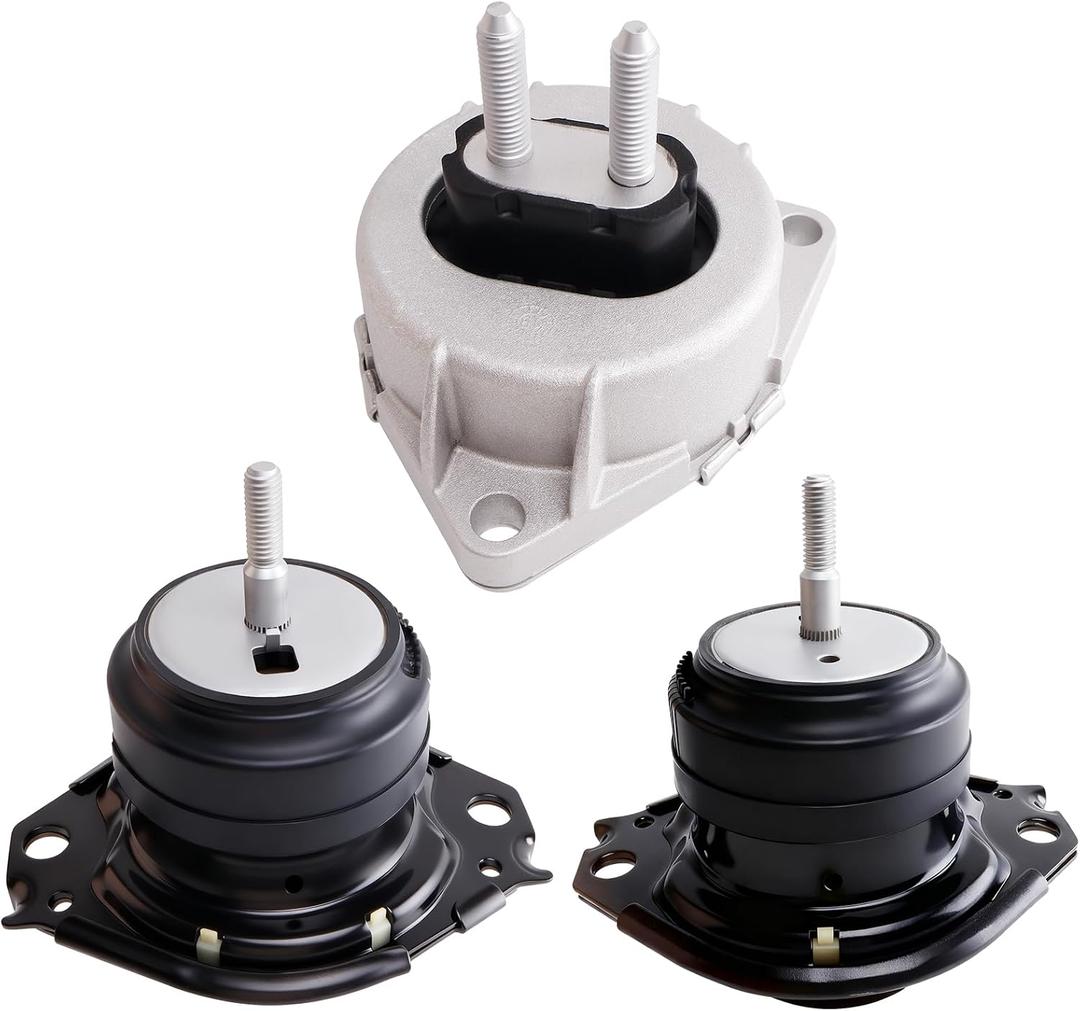 Set of 3 Engine Motor Mount Compatible with 2011-2024 Durango 3.6L 5.7L 2011-2021 Grand Cherokee 3.6L 5.7L 6.4L Replace for A5611 A5611 A5488