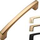 AOOTOCH 10 Pack 4 Inch Champagne Bronze Cabinet Pulls Kitchen Cabinet Handles Kitchen Handles for Cabinets Cupboard Handles Champagne Drawer Handle Dresser Pulls