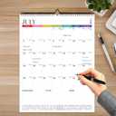 2026 Wall Calendar Extra Large 22"x17", Wall Calendar 2026-2027 from January 2026 to June 2027, Hanging 18 Month 2026-2027 Calendars Wall with Twin-Wire Binding for Home Office Planning Organisers