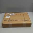 2 Pack 10FT Lighting Hanging Pole for Outside, Waterproof Hardened Metal Outdoor String Light Poles for Patio, Garden, Bistro, Wedding, Parties