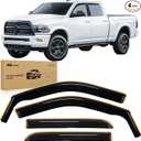 Nilight in-Channel Window Visors for Ram 1500 Crew Cab 2009-2018, 4PCS
Fits Ram 1500 Classic Body 2019-2023, Smoke Window Deflectors for Fresh Air in Rain and Reduced Wind Noise on Highway Drives