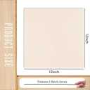 36 Pack Basswood Sheets Plywood Board 1/8 Inch Unfinished Wood,3mm Plywood for Laser Cutting,Boards for Crafts for DIY Plywood Sheets Unfinished Wood Boards for Laser Cutting(12inchx12inch)