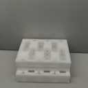 YARYOUNG Set of 12 Square Champagne Glasses, 6 oz Capacity, Premium Crystal Clear Glass