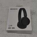Sony WH-CH520 Wireless Headphones Bluetooth On-Ear Headset with Microphone and up to 50 Hours Battery Life with Quick Charging, Black