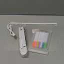 LED Note Board with 7 Colors Pen, Lighted Acrylic Dry Erase Board, 11.8 X 7.9 Glowing Acrylic Message Marker Board, LED Illuminated Drawing Board Light Up Dry Erase Board for Office School Home