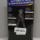 haisstronica Self-Adjusting Wire Stripper, 3 in 1 Stripper/Cutter/Crimping Heavy Duty Automatic Electrical Wire Strippers for 10-24 AWG