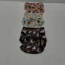 Grecle Dog Diapers Female(3 Pack) - No Leak Reusable Diapers for Doggy Female in Period - Highly Absorbent Dog Heat Panties with Adjustable Snaps Cute Dogs L